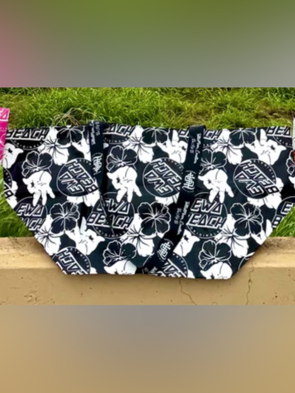 TattedMumCreations x South Side Threads Ewa Beach Bebeh Bag
